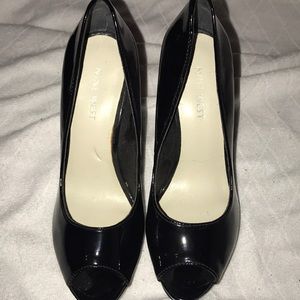 Nine West black heels